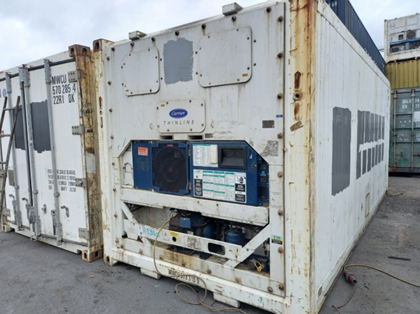 Tìm mua những container lạnh cũ có chất lượng từ 70% trở lên
