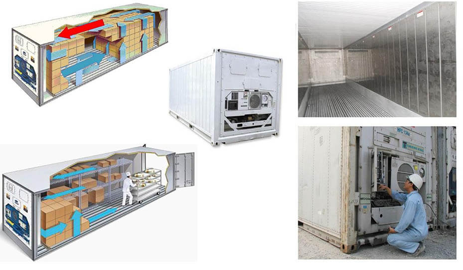 Bảo quản hàng hóa đông lạnh đảm bảo an toàn trong container lạnh