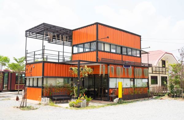 Mẫu container homestay 40feet đẹp 