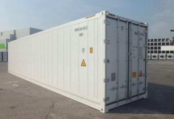 container lạnh 40 feet để chứa hàng hóa số lượng lớn