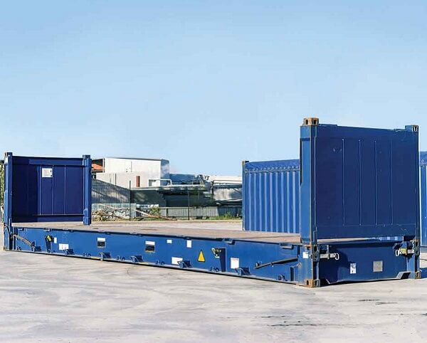 Container flat rack 40 feet