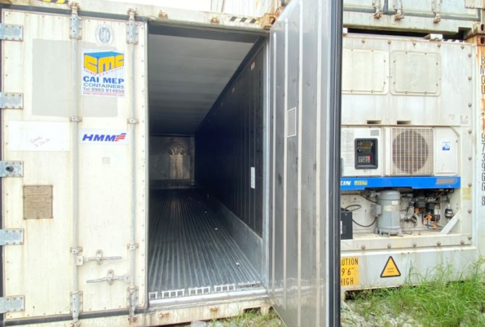 Container đông lạnh và vai trò trong logistics thương mại điện tử