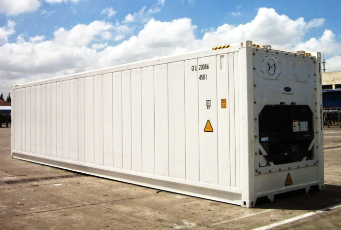 Bật mí kích thước container lạnh 40 feet chi tiết