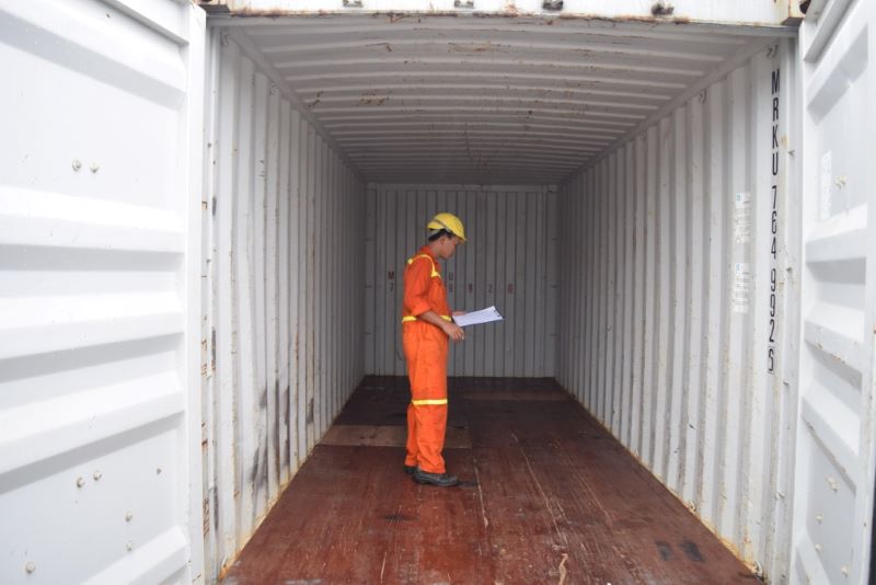 Quy trình sửa chữa container - Kiểm tra tổng quát container